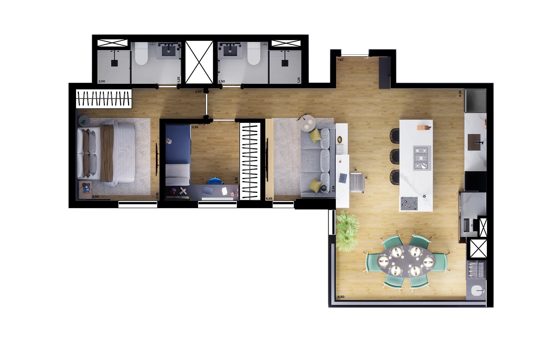 Planta-70m²-Sala-Ampliada